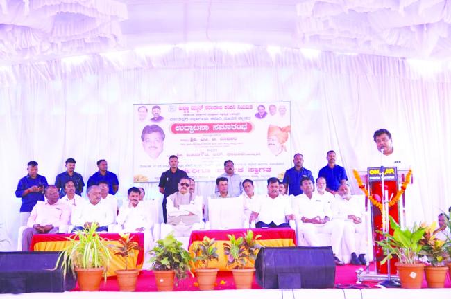 ಐನಾಪುರದಲ್ಲಿ 110 ಕೆವಿ ಸ್ಟೇಶನ್ ನಿರ್ಮಾಣ ಜಿಲ್ಲಾ ಉಸ್ತುವಾರಿ ಸಚಿವ ಎಂ.ಬಿ. ಪಾಟೀಲ  
