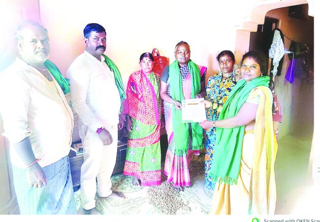 ರೈತೋದಯ ಹಸಿರು ಸೇನೆ ರಾಜ್ಯ ಸಂಚಾಲಕರಾಗಿ ಲಕ್ಷ್ಮವ್ವ ಪ, ಮೇಳಿಗಟ್ಟಿ  