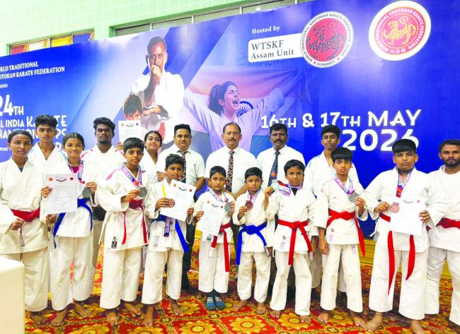 24ನೇ ಆಲ್ ಇಂಡಿಯಾ ಕರಾಟೆ ಚಾಂಪಿಯನ್‌ಶಿಪ್‌ನಲ್ಲಿ ಕರ್ನಾಟಕ ತಂಡಕ್ಕೆ ಹಲವು ಪ್ರಶಸ್ತಿಗಳು 