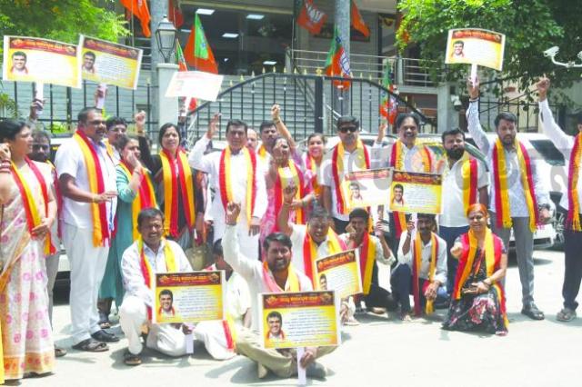 ಮಹಾನಗರ ಪಾಲಿಕೆಯಲ್ಲಿ ಕರ್ನಾಟಕ ಪರವಾದ ಗೊತ್ತುವಳಿ ಸ್ವೀಕರಿಸಲು ಕಾಲಾವಕಾಶದ ಬೇಡಿಕೆ 