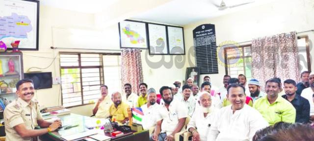 ಸಮಾಜಘಾತುಕರ ಬಗ್ಗೆ ಎಚ್ಚರ: ಶಾಂತಿ ಸಭೆಯಲ್ಲಿ ಸಿಪಿಆಯ್ ರಾಜು ಪಾಟೀಲ