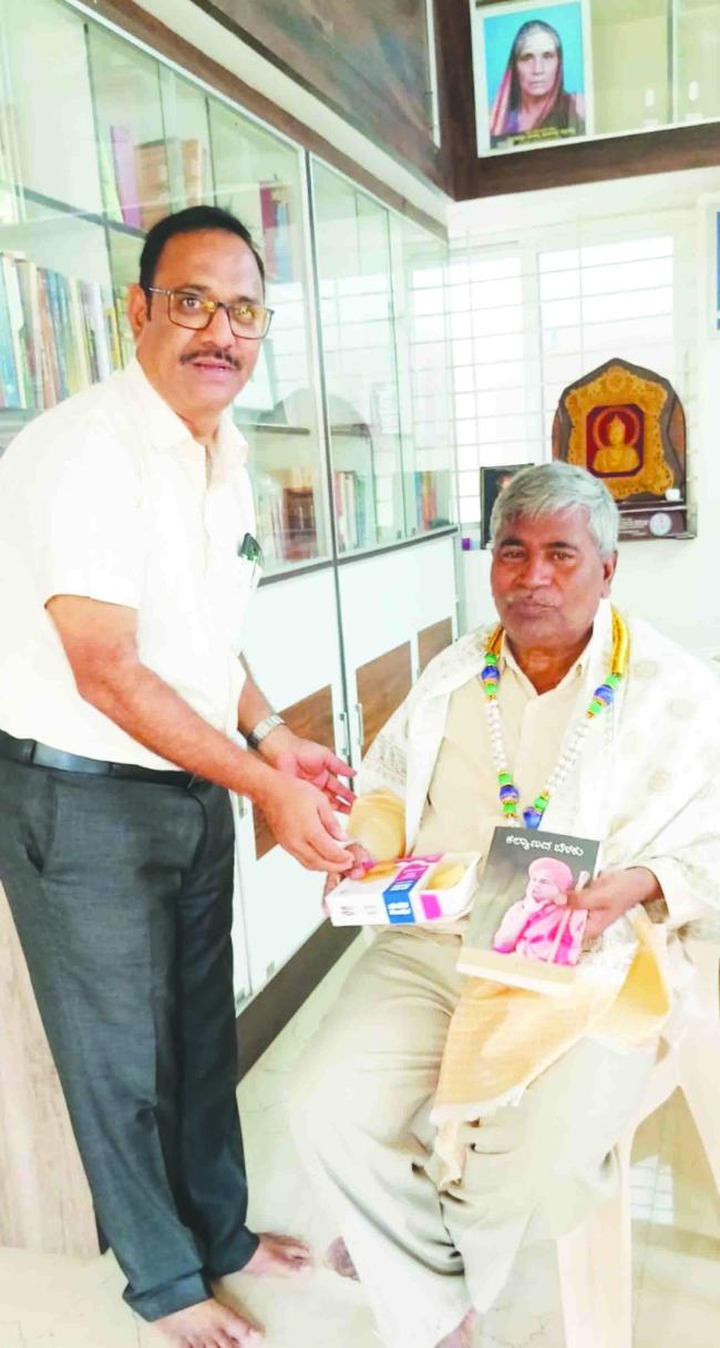 ಕಾಯಕಯೋಗಿ ಪ್ರಶಸ್ತಿ ಪುರಸ್ಕೃತ ಪ್ರೊ. ಶಿವಾನಂದ ಪಟ್ಟಣಶೆಟ್ಟರರಿಗೆ ಸನ್ಮಾನ  