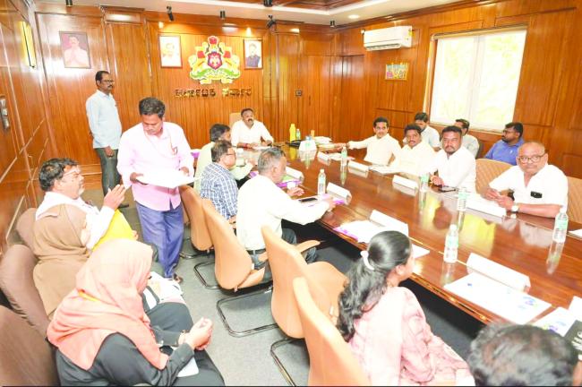 ನಗರದ ಸಮಗ್ರ ಅಭಿವೃದ್ಧಿಗೆ ವೇಗ ನೀಡಲು ಶಾಸಕ ಭರತ್ ರೆಡ್ಡಿ ಸೂಚನೆ 