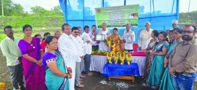 ಧರ್ಮಸ್ಥಳ ಗ್ರಾಮಾಭಿವೃದ್ಧಿ ಯೋಜನೆಯಿಂದ  ಬಸ್ತವಾಡದಲ್ಲಿ ?ನಮ್ಮೂರು ನಮ್ಮ ಕೆರೆ' ಹಸ್ತಾಂತರ ಕಾರ್ಯಕ್ರಮ 