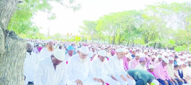 ಇಂಡಿ ತಾಲ್ಲೂಕಿನ್ಯಾದಂತ ಬಕ್ರೀದ ಹಬ್ಬ ಆಚರಣೆ