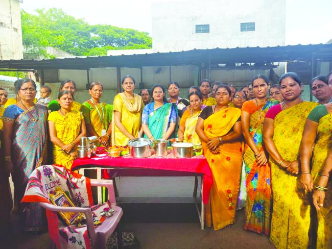 ಗ್ಯಾಸ್ ಮತ್ತು ತೈಲ ರಹಿತ ಅಡುಗೆ ಸ್ಪರ್ಧೆ; ಆರೋಗ್ಯಕರ ಜೀವನ ಶೈಲಿಗೆ ಒತ್ತು 