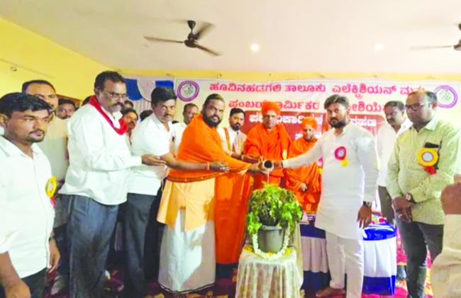ಸಧ್ಯದಲ್ಲಿ ಕಾರ್ಮಿಕ ಭವನ ನಿರ್ಮಾಣ - ಶಾಸಕ ಕೃಷ್ಣ ನಾಯಕ  