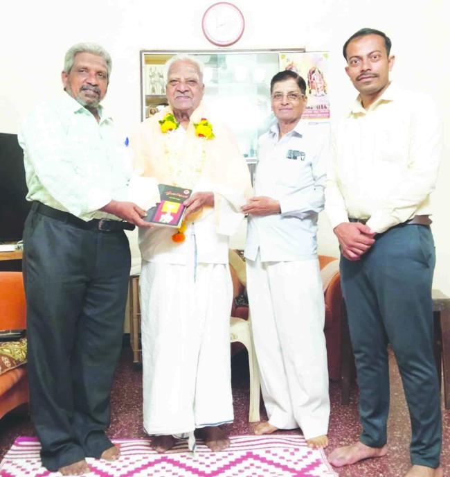 ಯೋಗ ಕ್ಷೇತ್ರದ ಹಿರಿಯರಿಗೆ ಆತ್ಮೀಯ ಗೌರವ ಸನ್ಮಾನ 