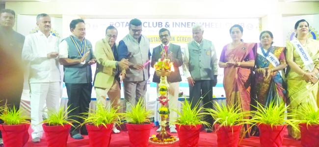 ರೋಟರಿ-ಇನ್ನರವಿಲ್ ಪದಗ್ರಹಣ ಸಮಾರಂಭ