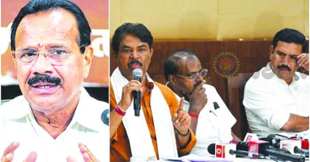 ಕರ್ನಾಟಕ ವಿಧಾನ ಪರಿಷತ್ ಚುನಾವಣೆ: ವೈರಲ್ ಆಡಿಯೋ ನನ್ನದಲ್ಲ ಎಂದ ಸದಾನಂದ ಗೌಡ; ಅಡ್ಡಮತದಾನ ಆರೋಪ ತಳ್ಳಿ ಬೇಲೂರು ಶಾಸಕ ದೇವರ ಮುಂದೆ ಪ್ರಮಾಣ