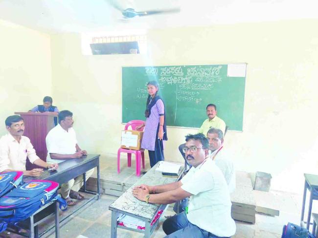ಸಂಗಮೇಶ್ವರ್ ಪ್ರೌಢಶಾಲೆ: ಶಾಲಾ ಸಂಸತ್ ಚುನಾವಣೆ  