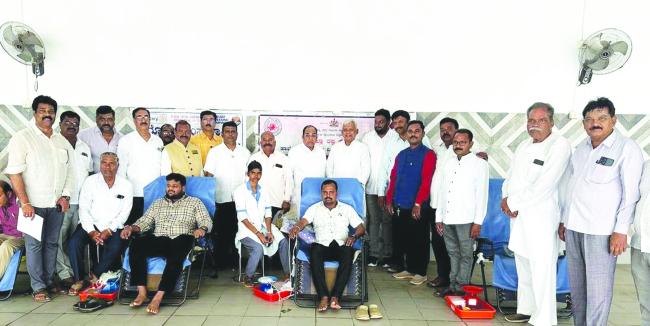 ರಕ್ತಕ್ಕೆ ಧರ್ಮ ಜಾತಿ ಇಲ್ಲ ಶಾಸಕ ಬಸವರಾಜ ಶಿವಣ್ಣನವರ