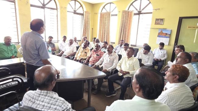 ಪಿಂಚಣಿಗೋಸ್ಕರ ಪ್ರತಿಭಟನೆ  