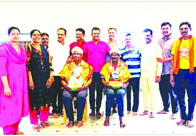 ಥೈಲ್ಯಾಂಡ್ನಲ್ಲಿ ನಡೆಯುವ ಸಮ್ಮೇಳನದಲ್ಲಿ ಭಾಗವಹಿಸಲಿರುವ ಇಬ್ಬರಿಗೆ ಸನ್ಮಾನ  