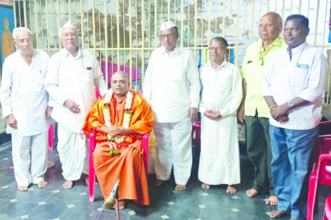 ಮಂದಿರ ನಿರ್ಮಾಣಕ್ಕೆ ನಿತ್ಯ ಸತ್ಸಂಗ ಬಳಗದಿಂದ ಧನಸಹಾಯ  