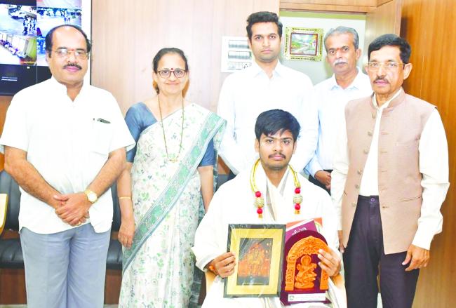 ವಿಜ್ಞಾನ ವಿಭಾಗದ ವಿದ್ಯಾರ್ಥಿಯಿಂದ ಕಾಲೇಜಿಗೆ ಕೀರ್ತಿ  