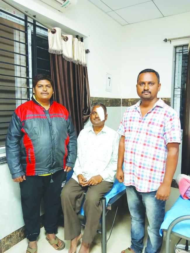 ಜೆಎಚ್ಕೆ ಪಾಟೀಲ್ ಸೇವಾ ತಂಡದಿಂದ ಉಚಿತ ಕಣ್ಣಿನ ಪೊರೆ ಶಸ್ತ್ರಚಿಕಿತ್ಸೆ  