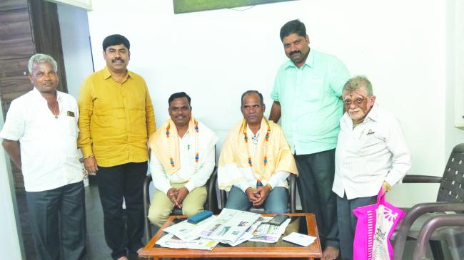 ಬಿ.ಇ.ಒ.ಗಳಿಗೆ ಗೌರವ ಸನ್ಮಾನ  