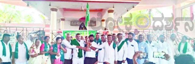 ರೈತ ಸಂಘದ ವಿಜಯಪುರ ಜಿಲ್ಲಾಧ್ಯಕ್ಷರಾಗಿ ಸಿದ್ಧನಗೌಡ ಆಯ್ಕೆ 