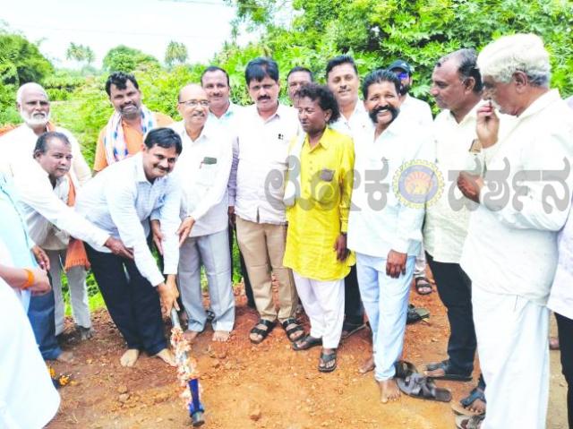 ಭೂಮಿ ಪೂಜೆ ಆದ ತಕ್ಷಣದಿಂದಲೇ ಕೆಲಸ ಕಾಮಗಾರಿಗಳು ಪ್ರಾರಂಭ : ಬಾಬಾಸಾಹೇಬ ಪಾಟೀಲ