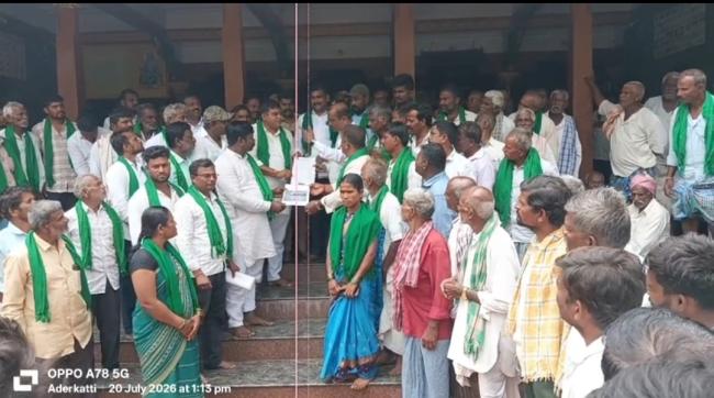 ಚರಂಡಿ ನೀರು ಕೃಷಿಭೂಮಿಗೆ ಸೇರುತ್ತಿದೆ: ರೈತರಿಂದ ಪುರಸಭೆ ಮುಖ್ಯಾಧಿಕಾರಿಗೆ ಮನವಿ  