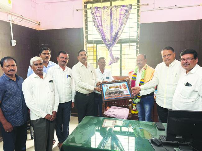 ಗದಗ ಜಿಲ್ಲಾ ಖಜಾನೆ ಇಲಾಖೆಯ ಉಪನಿರ್ದೇಶಕರಾಗಿ ಟಿ.ಎಂ. ದೇವರಮಣಿ ಅಧಿಕಾರ ಸ್ವೀಕಾರ  