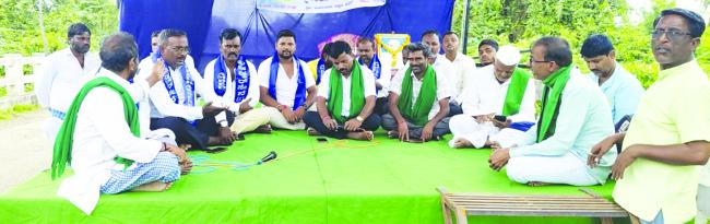 ಧರಣಿ ಸತ್ಯಾಗ್ರಹಕ್ಕೆ ಅಂಬೇಡ್ಕರ್ ಸೇನೆ ಬೆಂಬಲ  