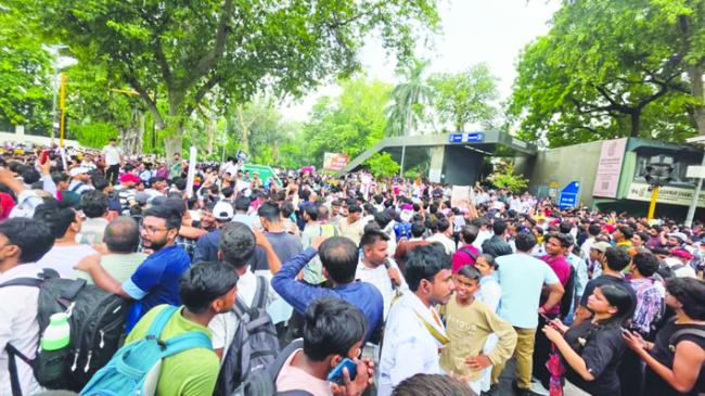 ಸಿಜೆಪಿ ಪ್ರತಿಭಟನೆ 34ನೇ ದಿನಕ್ಕೆ: ಸಂಚಾರ ಅಸ್ತವ್ಯಸ್ತ, 18 ಮೆಟ್ರೋ ನಿಲ್ದಾಣಗಳು ಬಂದ್