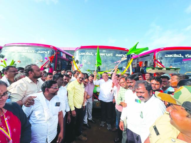ಕ್ಷೇತ್ರದ ಪ್ರತಿ ಗ್ರಾಮಕ್ಕೂ ಬಸ್ ಸಂಚಾರ : ಶಾಸಕ ಪಠಾಣ