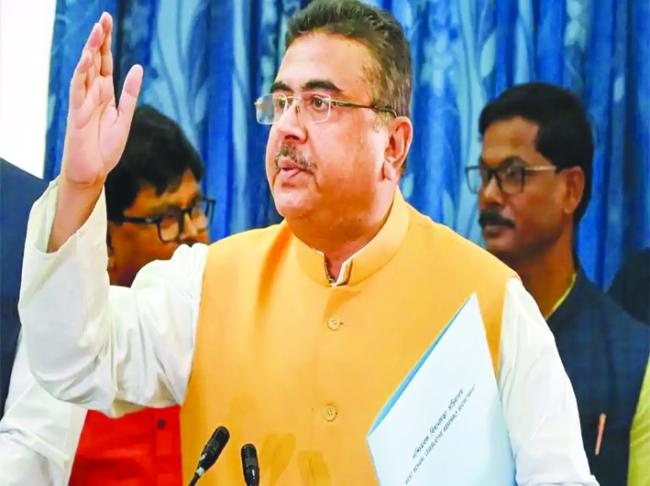 ‘ಏಳು ತಲೆಮಾರುಗಳು ನೆನಪಿಡುವ ಶಿಕ್ಷೆ’: NEET ಪ್ರತಿಭಟನೆ ಆರೋಪಿಗಳಿಗೆ ಸುವೇಂದು ಅಧಿಕಾರಿ ಎಚ್ಚರಿಕೆ; TMCಯ ಸೆಬಾಶ್ರಯ ಯೋಜನೆ ವಿರುದ್ಧ ಆರೋಪ