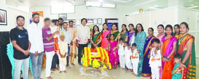 ಮಿರಜ ಪಟ್ಟಣದ ನಿರ್ಮಲ ಆಟಿಸಂ ಮತ್ತು ಕಲಿಕಾ ಅಂಗವೈಕಲ್ಯ ಶಿಕ್ಷಣ ಕೇಂದ್ರದಲ್ಲಿ ಆಷಾಢ ಏಕಾದಶಿ ಸಂಪನ್ನ