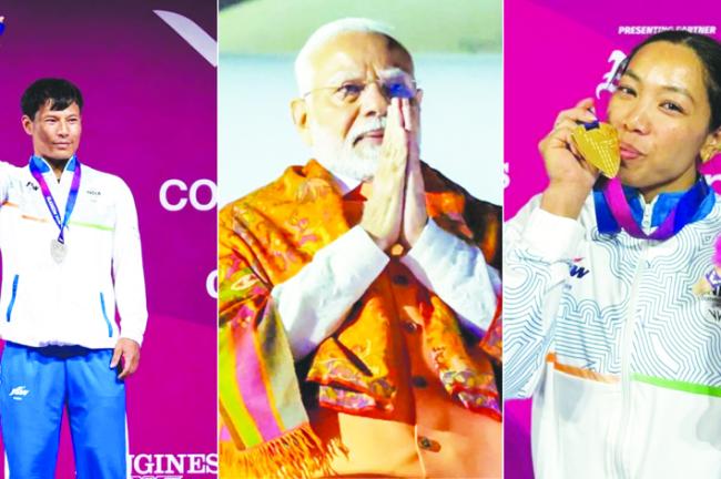 ಗ್ಲಾಸ್ಗೋ ಕಾಮನ್‌ವೆಲ್ತ್ ಗೇಮ್ಸ್ 2026ರಲ್ಲಿ ಭಾರತದ ಯಶಸ್ಸು ಮುಂದುವರಿಕೆ; ಪದಕ ವಿಜೇತರಿಗೆ ಪ್ರಧಾನಿ ಮೋದಿ ಅಭಿನಂದನೆ