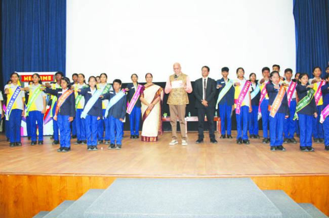 ಶಾಲೆಯ ಮಕ್ಕಳ ಪದಗ್ರಹಣ ಸಮಾರಂಭ  