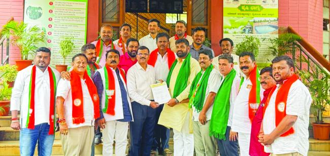 ಬೆಳಗಾವಿಯನ್ನು ಬರಪೀಡಿತ ಜಿಲ್ಲೆ ಎಂದು ಘೋಷಿಸಲು ಬಿಜೆಪಿ ಆಗ್ರಹ  