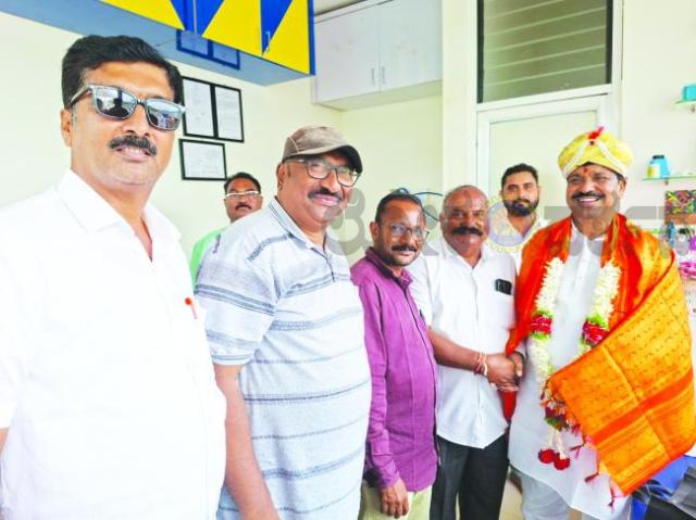 ನೂತನ ಸಚಿವರಿಗೆ ಸನ್ಮಾನ