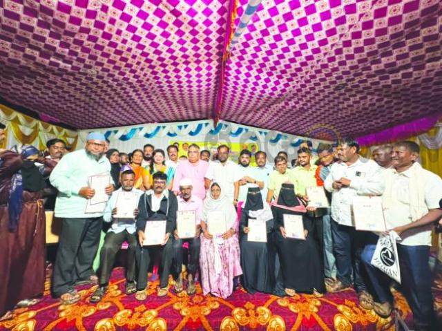 ಬಡ ಕುಟುಂಬಗಳ ಹಿತ ಕಾಪಾಡುವುದು ಮೊದಲ ಆದ್ಯತೆ: ಶಾಸಕ ಪಠಾಣ  