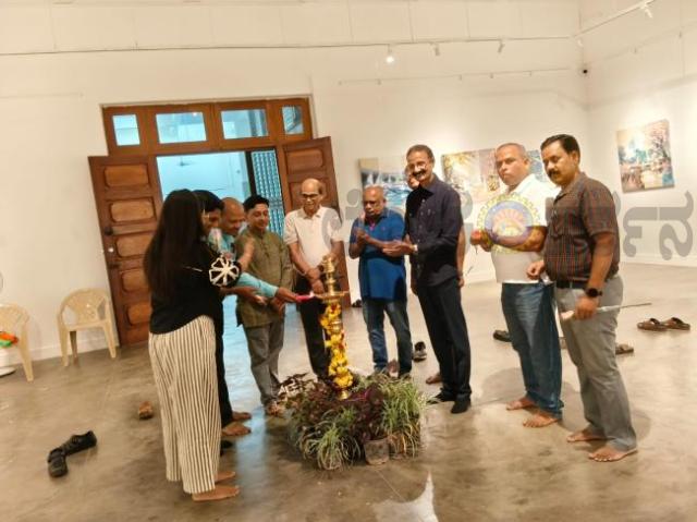 ಕಲಾವಿದ ಸುಶೀಲ ತರಬರ ಚಿತ್ರಕಲಾ ಪ್ರದರ್ಶನ 