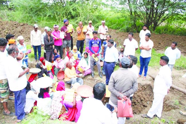 ಜಿ ಯೋಜನೆ ಕಾಮಗಾರಿ ಸ್ಥಳಕ್ಕೆ ಉಪ ಕಾರ್ಯದರ್ಶಿ ಭೇಟಿ  
