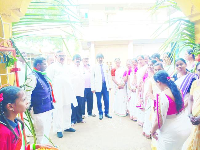 ಸರ್ಕಾರಿ ಮಾದರಿ ಪ್ರಾಥಮಿಕ ಶಾಲೆ-2ರಲ್ಲಿ 80ನೇ ಸ್ವಾತಂತ್ರ್ಯೋತ್ಸವ  