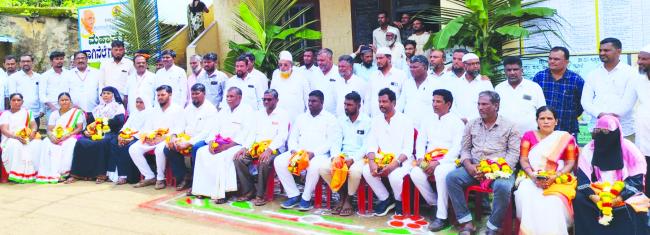ಕಾಗಿನೆಲೆ ಗ್ರಾಮದಲ್ಲಿ ಸಂಭ್ರಮದ 80 ನೇ ಸ್ವಾತಂತ್ರ್ಯೋತ್ಸವ ಆಚರಣೆ