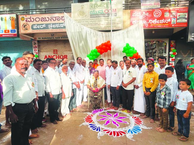 ಯುವಕರಲ್ಲಿ ಶಿಸ್ತು, ಸಮಯಪ್ರಜ್ಞೆ ಅಗತ್ಯ: ನಿವೃತ್ತ ಯೋಧ  