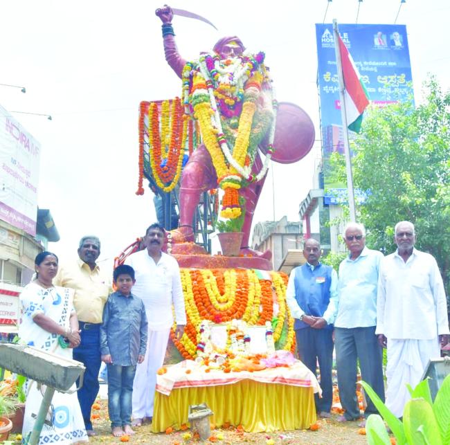 ಕ್ರಾಂತೀವೀರ ಸಂಗೊಳ್ಳಿ ರಾಯಣ್ಣ ಜಯಂತಿ ಆಚರಣೆ  