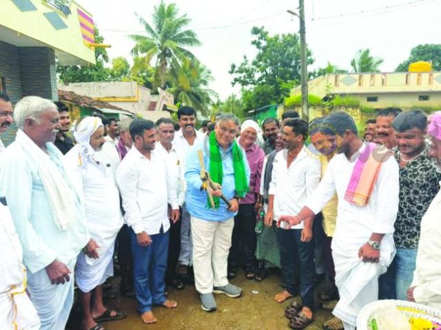 ಕ್ಷೇತ್ರದ ಸರ್ವಾಂಗೀಣ ಅಭಿವೃದ್ಧಿಯೇ ತಮ್ಮ ಆದ್ಯತೆ: ಶಾಸಕ ಯಾಸಿರ್ಖಾನ್ ಪಠಾಣ್  