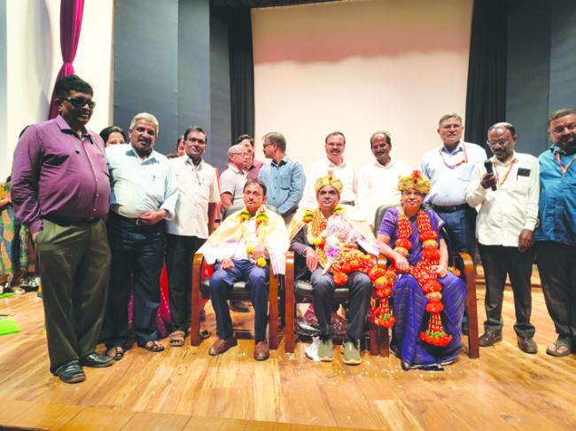 ಕೆಎಂಸಿಆರ್‌ಐ ನೂತನ ನಿರ್ದೇಶಕರಿಗೆ ಸನ್ಮಾನ 
