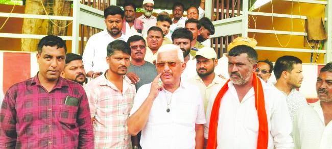 ಶ್ರೀ ಹನುಮಂತ ದೇವಸ್ಥಾನದಲ್ಲಿ ಅಪವಿತ್ರ ಕೃತ್ಯ; ಕಠಿಣ ಕ್ರಮಕ್ಕೆ ಅಜೀಂ ಪೀರ್ ಖಾದ್ರಿ ಆಗ್ರಹ 