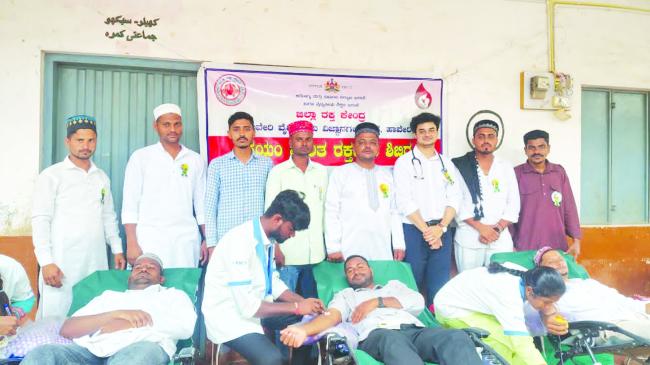 ರಕ್ತದಾನ ಶ್ರೇಷ್ಠ ದಾನ: ಆಶೀಫ್  