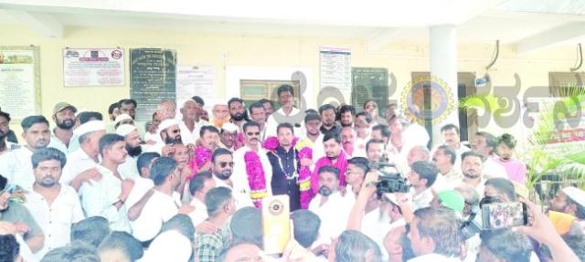 ಅಲಮೇಲ ಪಟ್ಟಣ ಪಂಚಾಯಿತಿ ಅಧ್ಯಕ್ಷರಾಗಿ ಉಮರ್ ಬಿಳವಾರ ಅವಿರೋಧ ಆಯ್ಕೆ  