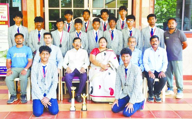ಪುಟ್‌ಬಾಲ್ ಪಂದ್ಯಾವಳಿಯಲ್ಲಿ ತೃತೀಯ ಸ್ಥಾನ 
