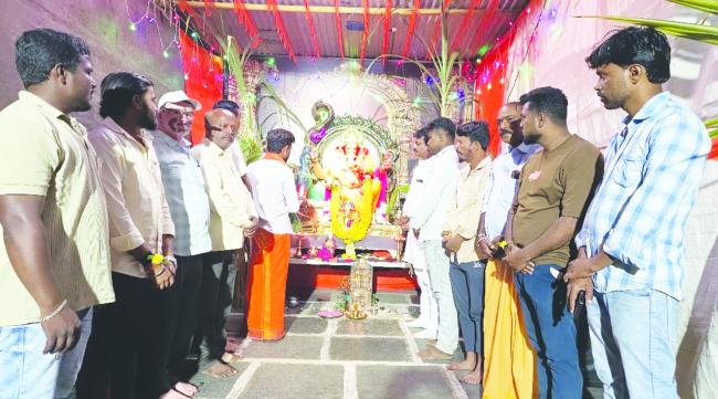 ಅಡರಕಟ್ಟಿ ಗ್ರಾಮದಲ್ಲಿ ಸಂಭ್ರಮದ ಗಣೇಶೋತ್ಸವ  