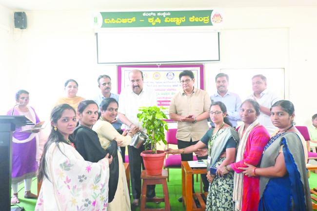 ಕೃಷಿ ಸಖಿ ತರಬೇತಿ ಕಾರ್ಯಕ್ರಮ ಉದ್ಘಾಟನೆ  